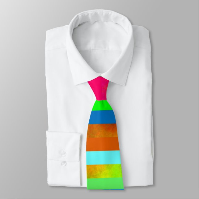RAINBOW MÄNNER KRAWATTE (Gebunden)