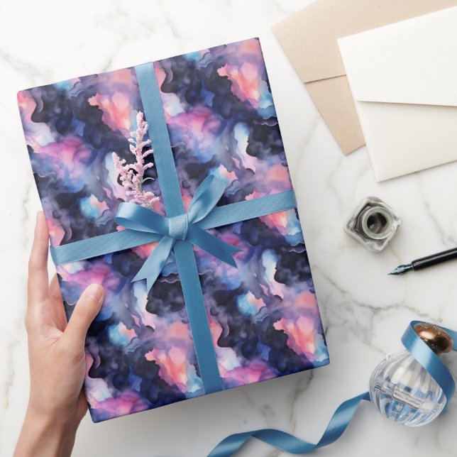 Rainbow Marble Geschenkpapier (Schenken)