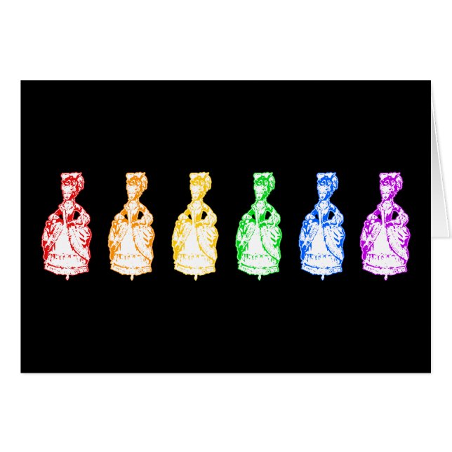 Rainbow Marie Antoinettes (Vorderseite (Horizontal))