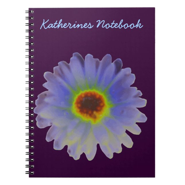 Rainbow Marigold - individualisierbares Notebook Notizblock (Vorderseite)