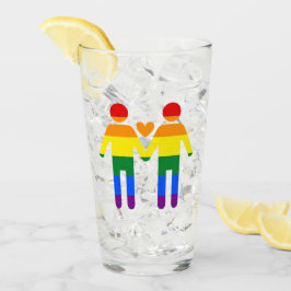 Rainbow Men Glas