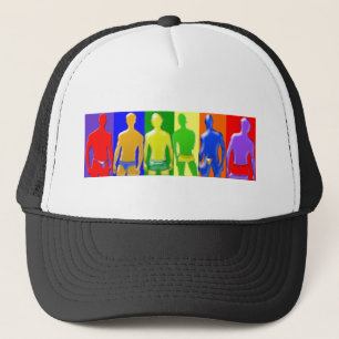 Rainbow Men Truckerkappe