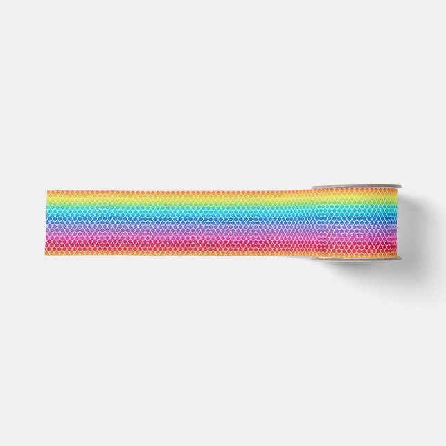Rainbow mermaid Ribbon Ripsband (Vorderseite)