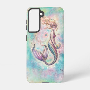 Rainbow Mermaid von Molly Harrison Fantasy Art Samsung Galaxy Hülle