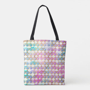 Rainbow Mermaid Waage Glitzer Tasche