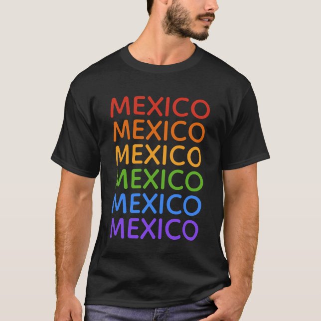 Rainbow MEXICO Shirts & Jacken (Vorderseite)