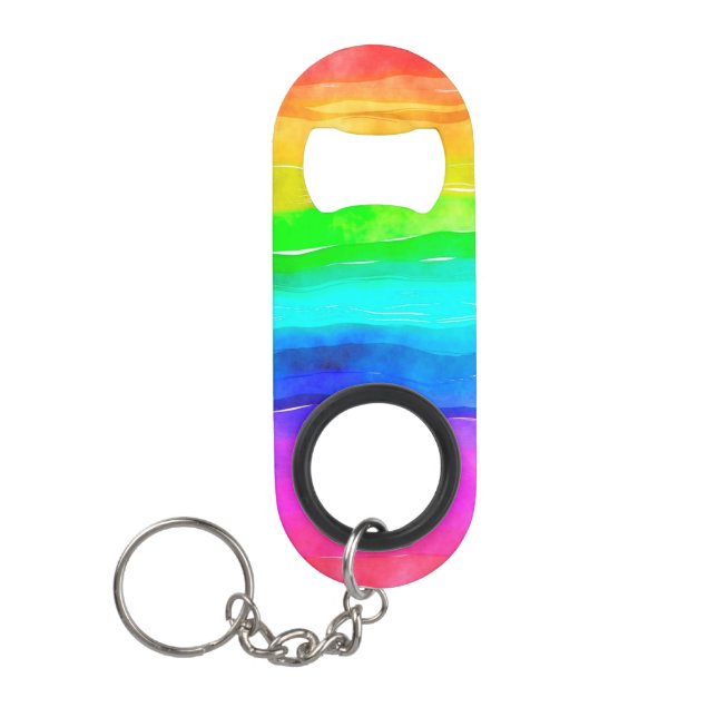 Rainbow Mini Flaschenöffner (Vorderseite)