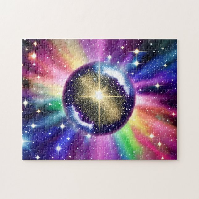 Rainbow Mirrored Disco (Horizontal)