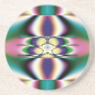 Rainbow Mirrors Sandstein Untersetzer