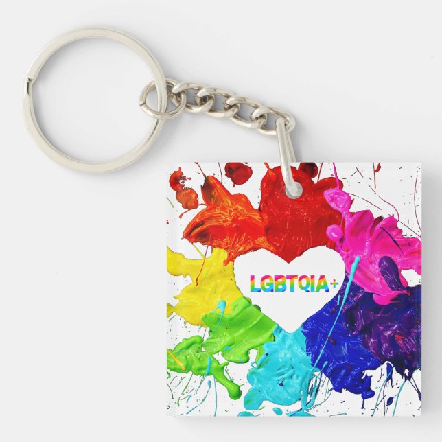 Rainbow Modern Stripe LGBT (Devant)