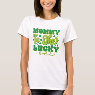 Rainbow Mommy Lucky One T-Shirt