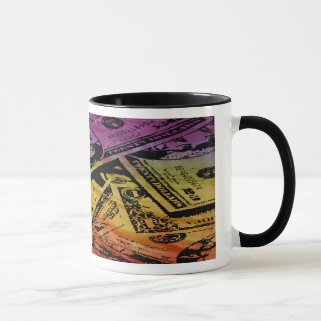 Rainbow Money Tasse (Rechts)