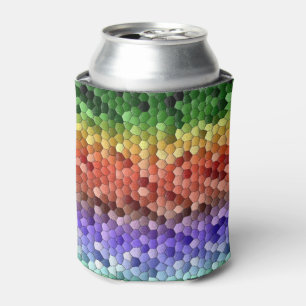 Rainbow Mosaik Muster Dosenkühler