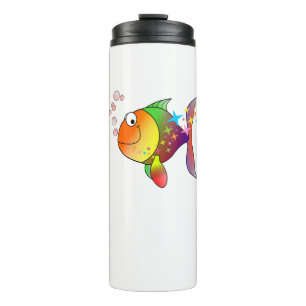 Rainbow-Multifarben-Pazifischer Thun Thermosbecher