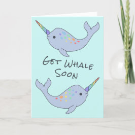 Rainbow Narwhal Obtenir Baleine bientôt carte