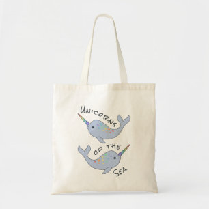 Rainbow Narwhal Sea Unicorns Sac fourre-tout
