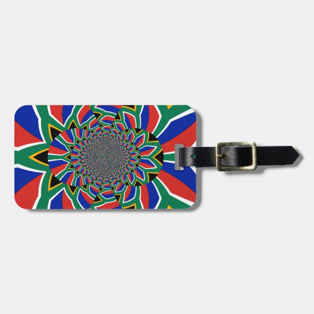Rainbow Nation: Vibranding South Africa Art Print Gepäckanhänger (Vorderseite horizontal)