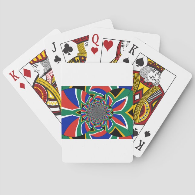 Rainbow Nation: Vibranding South Africa Art Print Spielkarten (Rückseite)