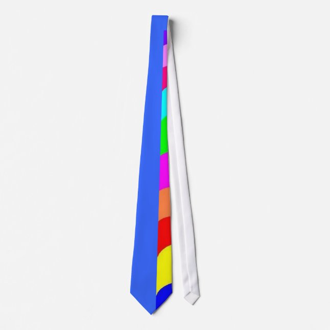 Rainbow Neck Tie Krawatte (Vorderseite)