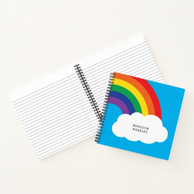 Rainbow Niedlich Kids Notizbuch (Innenseite)