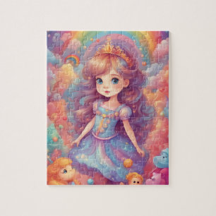 Rainbow niedliche kleine Prinzessin