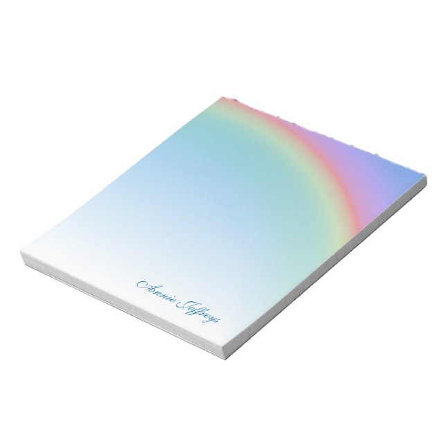 Rainbow Notizblock (Rotiert)