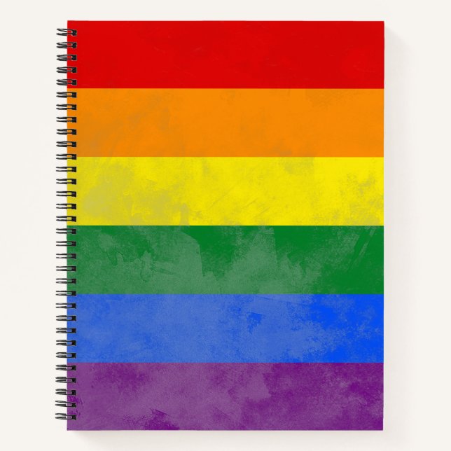 Rainbow Notizbuch (Vorderseite)