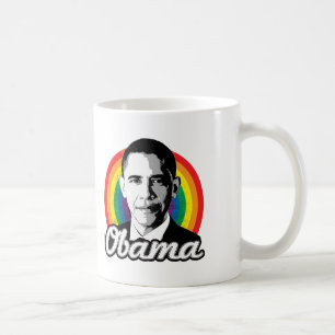 Rainbow Obama - LGBT Politik - Kaffeetasse