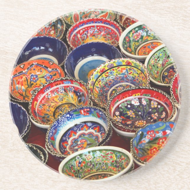 Rainbow of Turkish Bowls Untersetzer (Vorne)