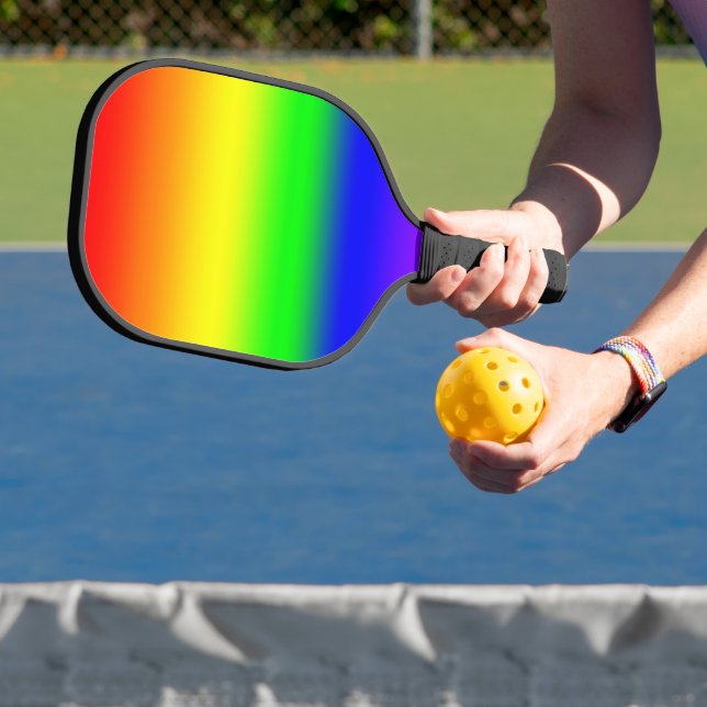 Rainbow Ombre Pickleball Schläger (InSitu)