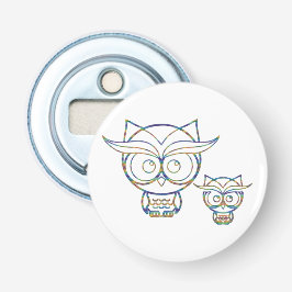 Rainbow Owls Flaschenöffner