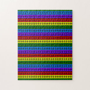 Rainbow Pagan Pentagramme