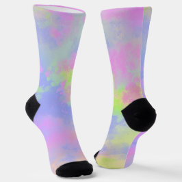 Rainbow Paint Spritzer Socken