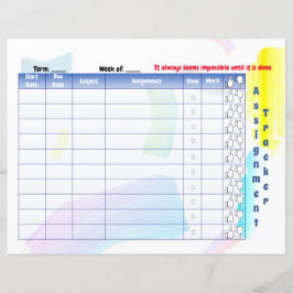 Rainbow Paint Student Assigner Tracker