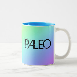Rainbow Paleo Zwei-Töne-Kaffee-Tasse Zweifarbige Tasse