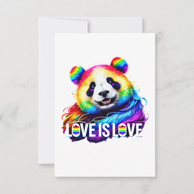 Rainbow Panda (Vorderseite)