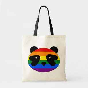 Rainbow Panda, LGBTQ Panda, Que Panda-Pride Tragetasche