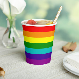RAINBOW PAPPBECHER
