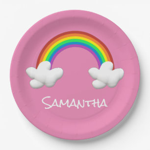 Rainbow Pappteller
