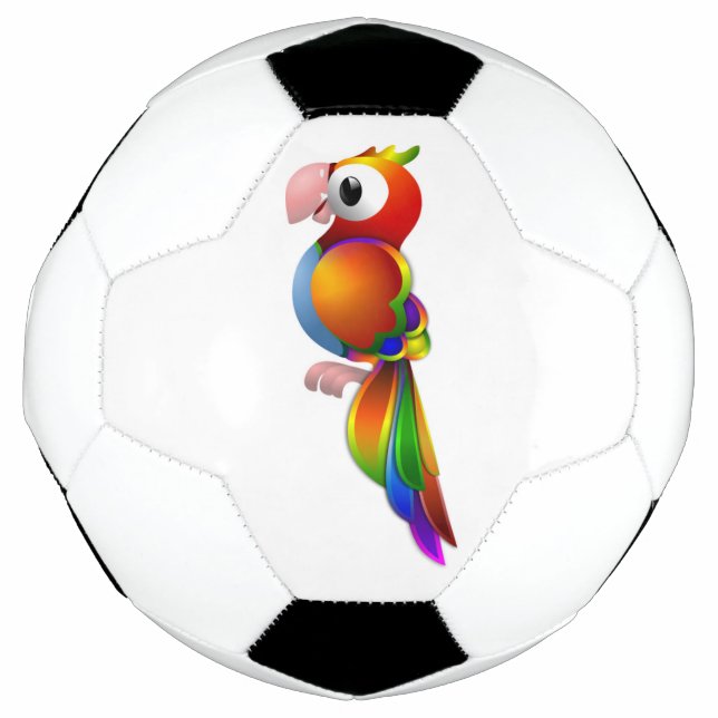 RAINBOW PARROT FUßBALL (Vorderseite)