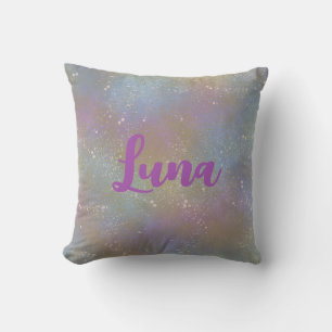Rainbow Pastel Holographic Baby Adult Kissen