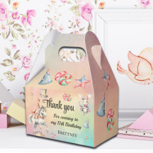 Rainbow Pastel w Animals 11. Geburtstag Gefälligke