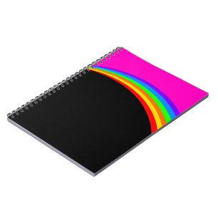 RAINBOW PATTERN NOTIZBLOCK