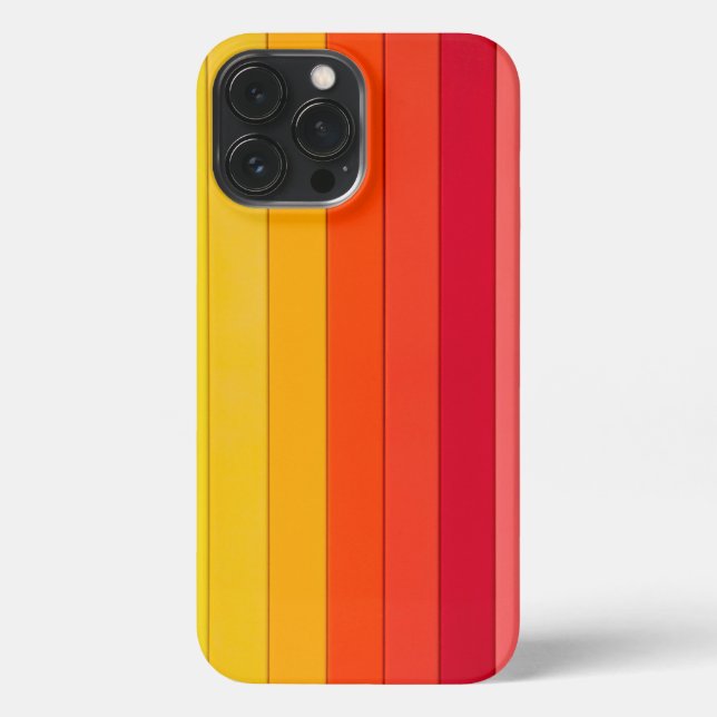 Rainbow Pattern Personalisiert iPhone 13 Pro Max Hülle (Rückseite)
