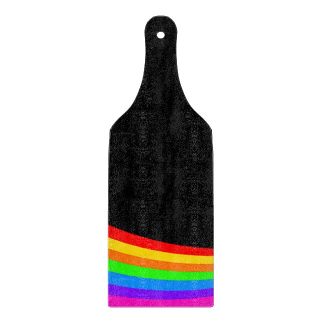 RAINBOW PATTERN SCHNEIDEBRETT (Vorderseite)