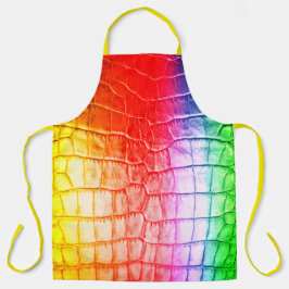 Rainbow Pattern Schürze