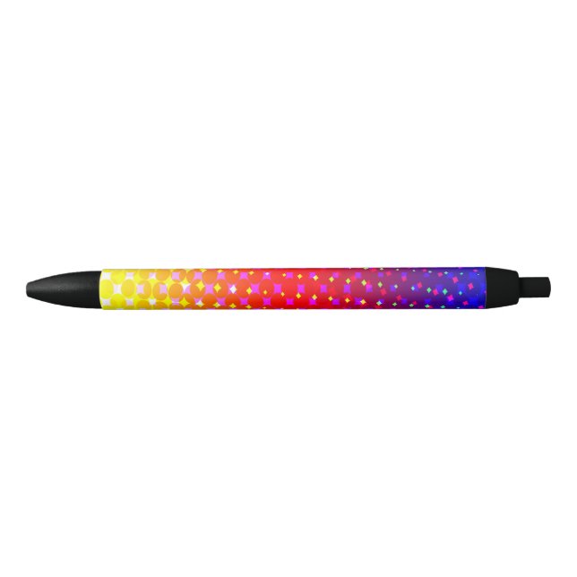 Rainbow Pattern Sparkle Pen Kugelschreiber (Vorderseite)