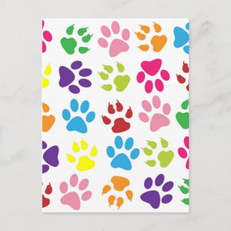 RAINBOW PAW DRUCKEN POSTKARTE