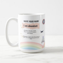 Rainbow peace Serenity Antistress Calm Meditation Kaffeetasse