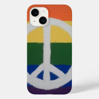 Rainbow Peace Sign Coque pour Apple ou Samsung